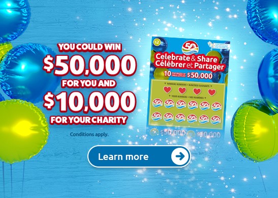 promo image for celebrate and share ticket