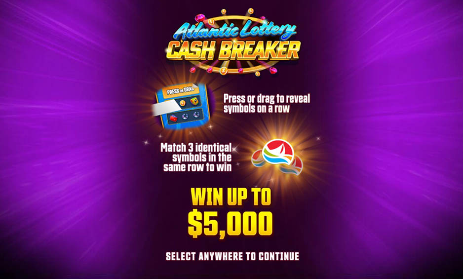 Atlantic Lottery Cash Breaker carousel image 0
