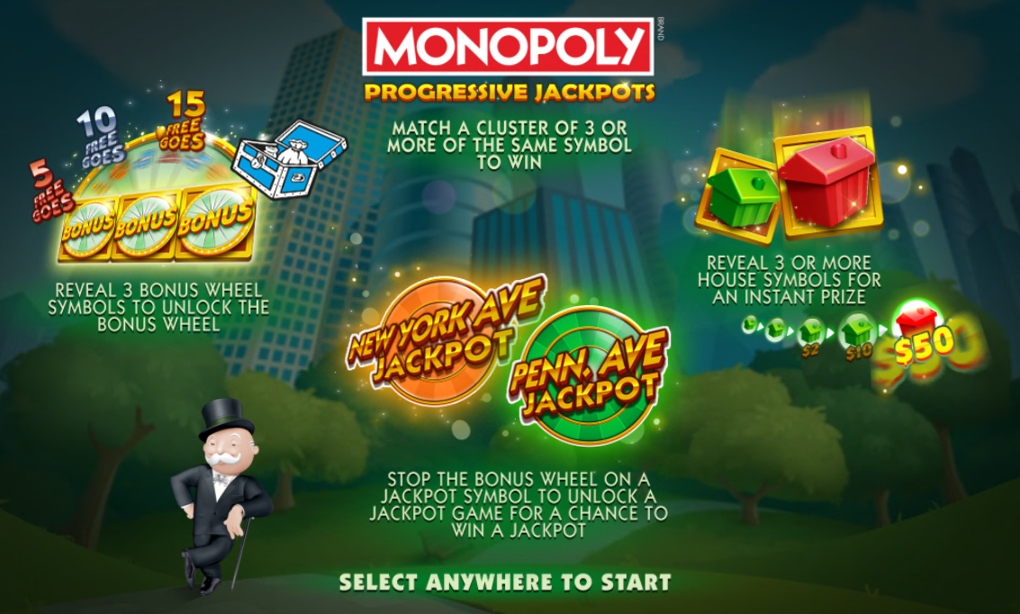 Monopoly Progressive Jackpots carousel image 0