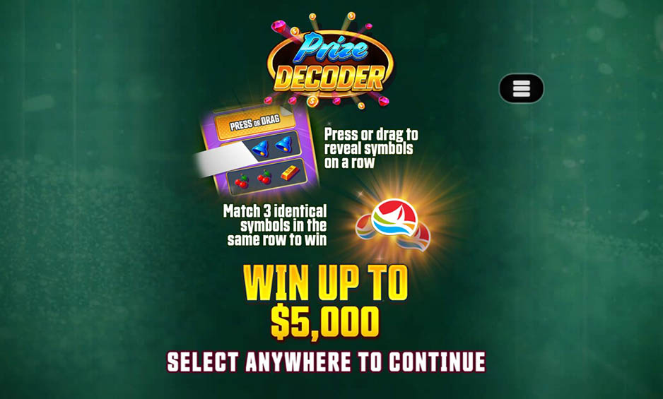 Prize Decoder carousel image 0