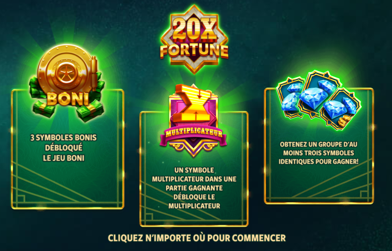 20x Fortune carousel image 0