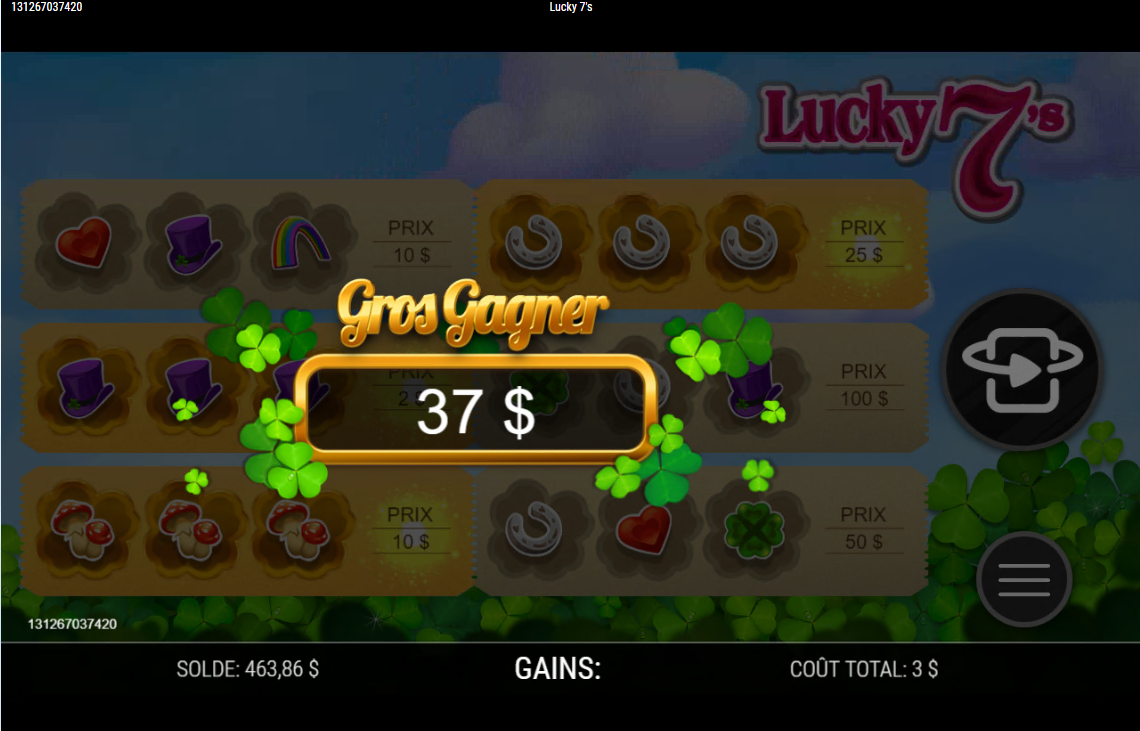 Lucky 7s carousel image 3