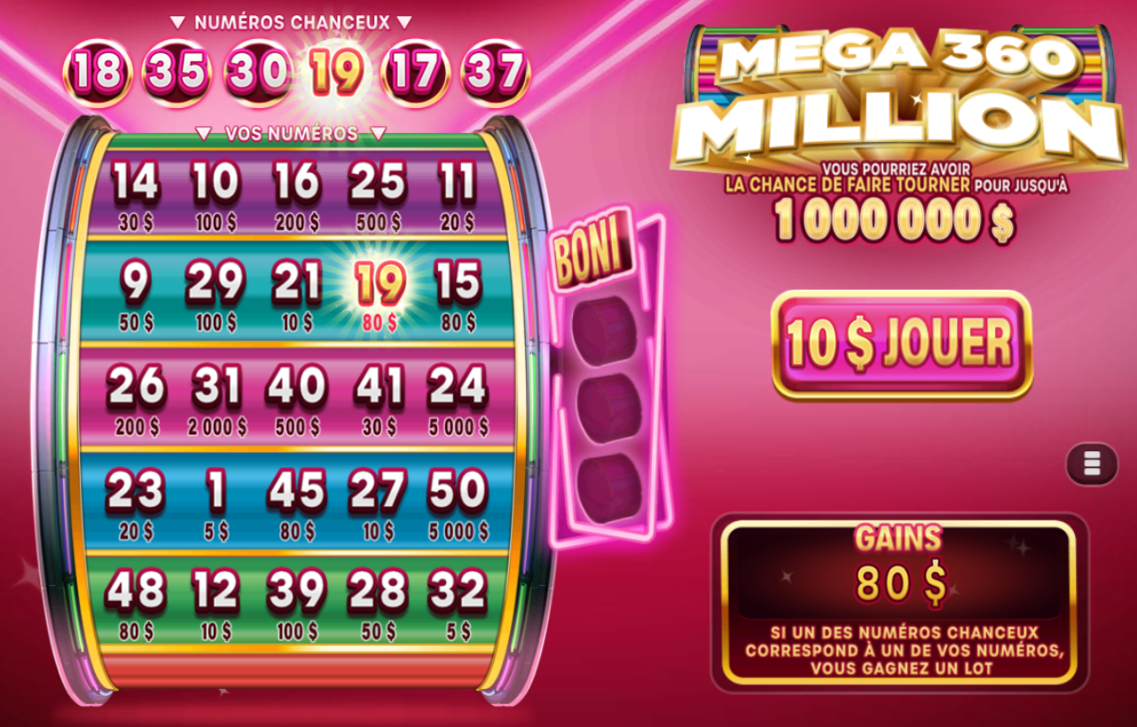 Mega 360 Million carousel image 1