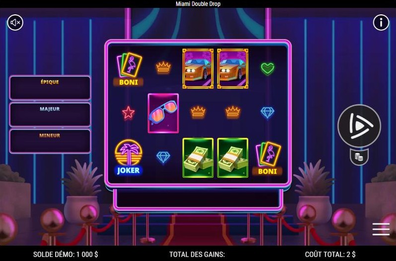 Miami Double Drop carousel image 1