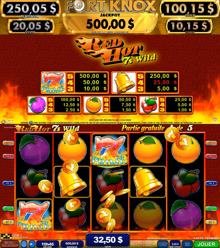 Red Hot 7s Wild carousel image 1