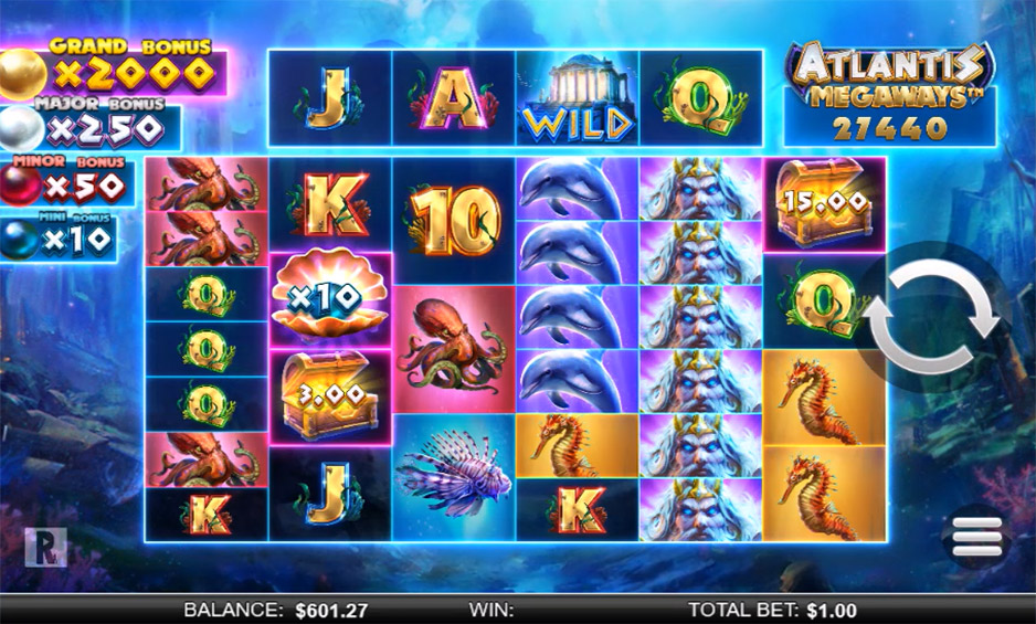 Atlantis Megaways carousel image 0