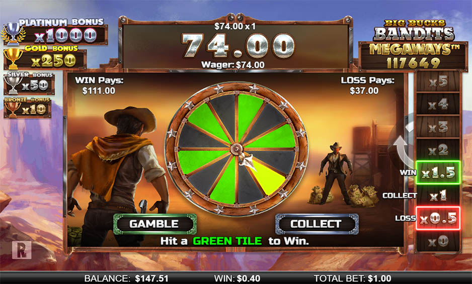 Big Bucks Bandits Megaways carousel image 5