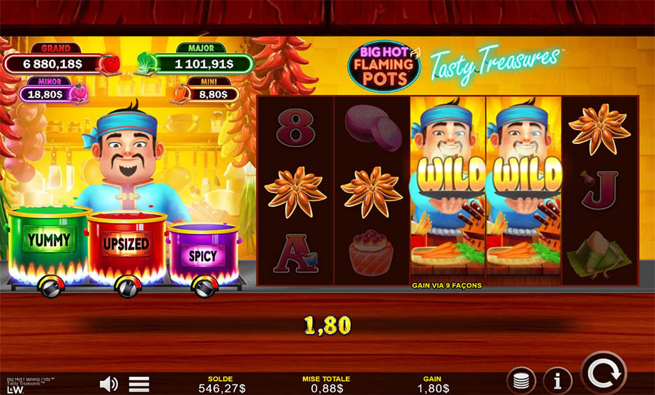 Big Hot Flaming Pots Tasty Treasures carousel image 1