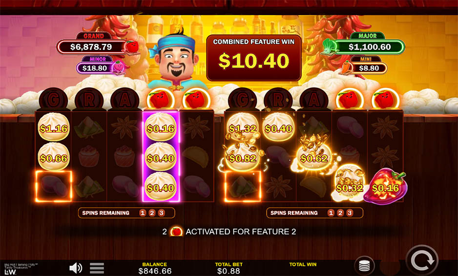 Big Hot Flaming Pots Tasty Treasures carousel image 4