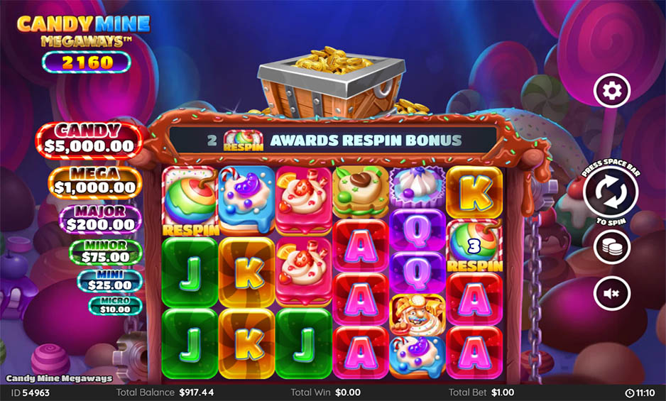 Candy Mine Megaways carousel image 0