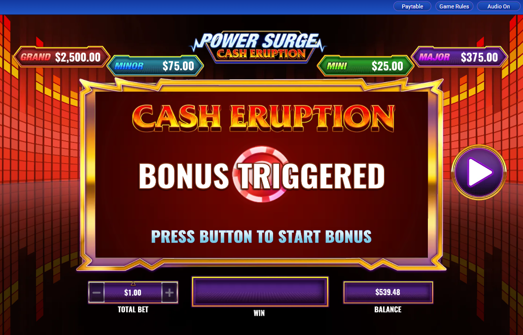 Cash Eruption Power Surge carousel image 4