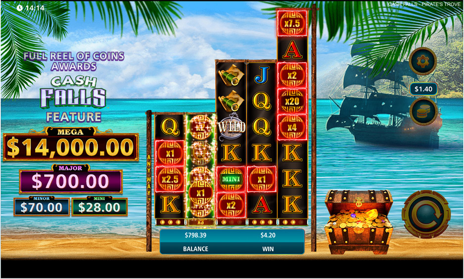 Cash Falls Pirates Trove carousel image 3