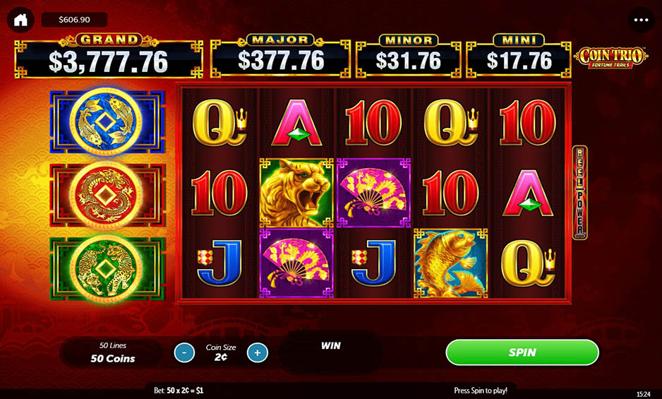 Coin Trio Fortune Trails carousel image 0