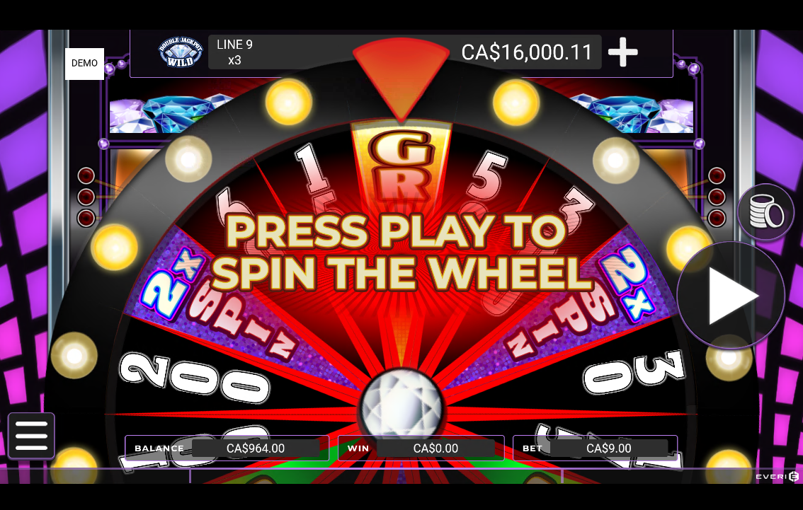 Double Jackpot Gems Grand Wheel carousel image 2