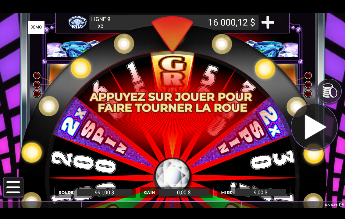 Double Jackpot Gems Grand Wheel carousel image 2