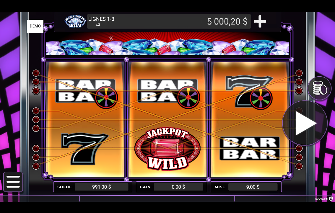 Double Jackpot Gems Grand Wheel carousel image 1