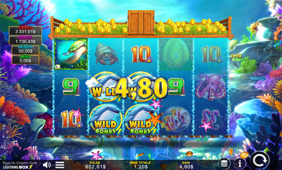 Egglink Dolphin Gold carousel image 1