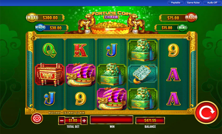Fortune Coin Charm carousel image 0