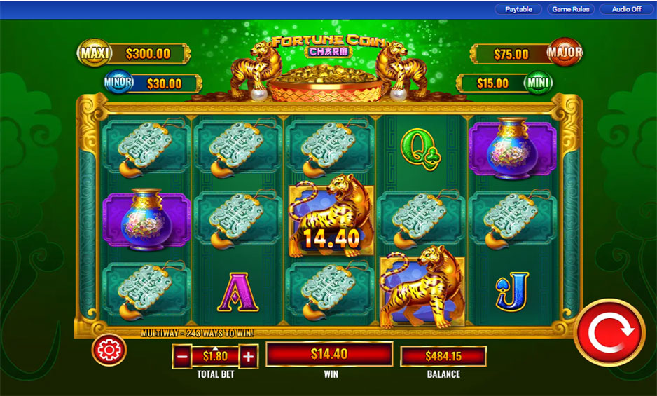 Fortune Coin Charm carousel image 1