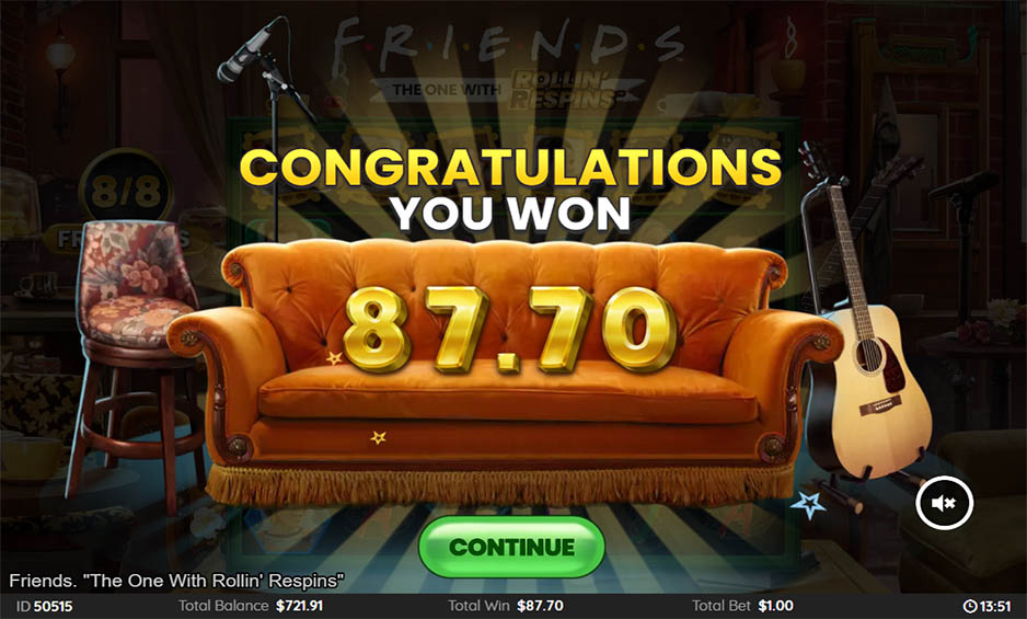 Friends: The One With Rollin' Respins carousel image 6