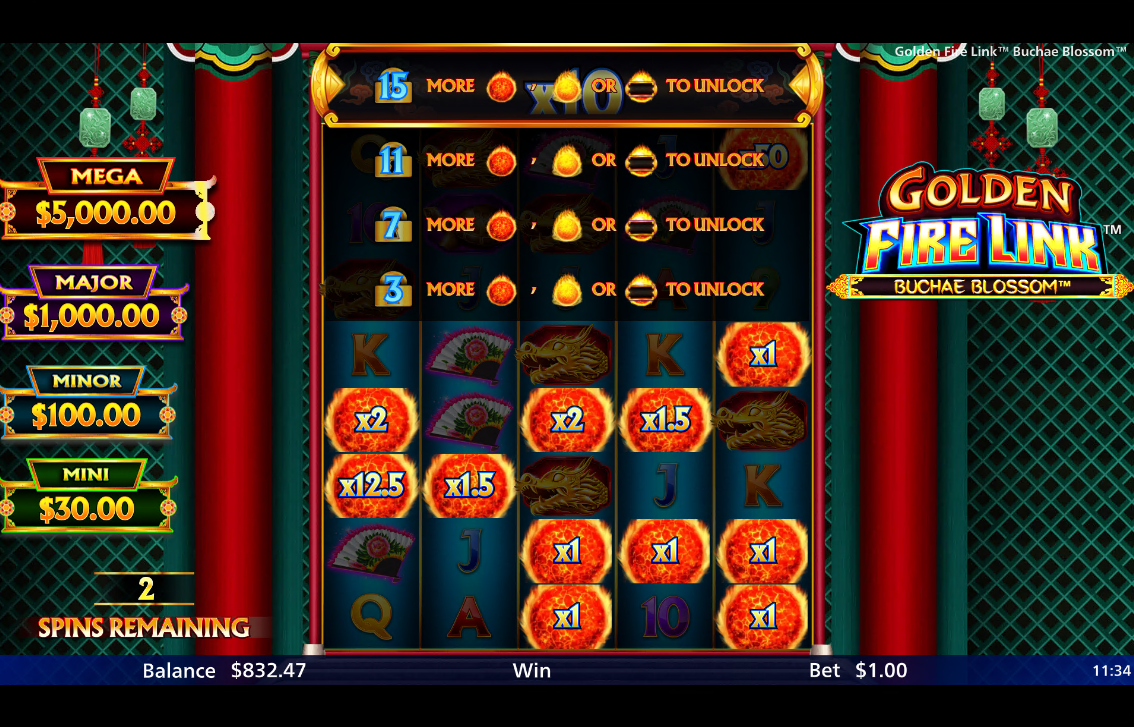Golden Fire Link - Buchae Blossom carousel image 5