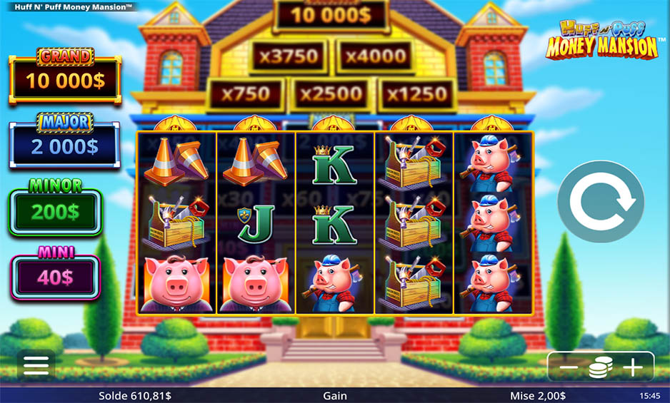 Huff N Puff Money Mansion carousel image 0