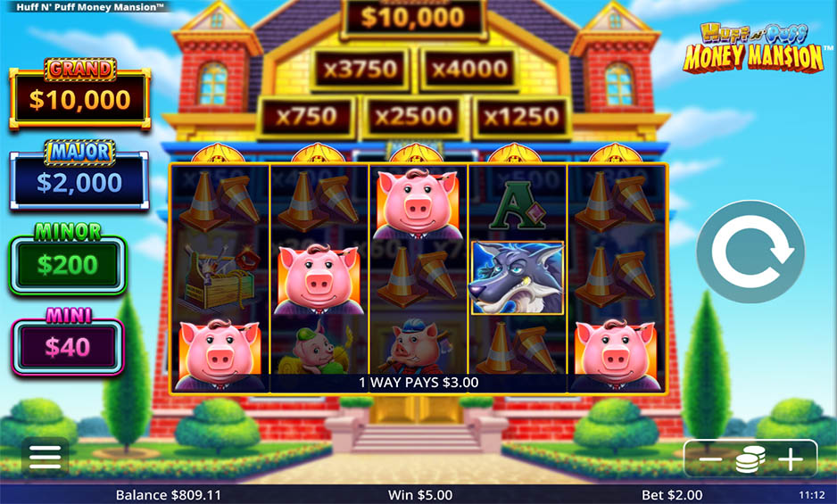 Huff N Puff Money Mansion carousel image 1