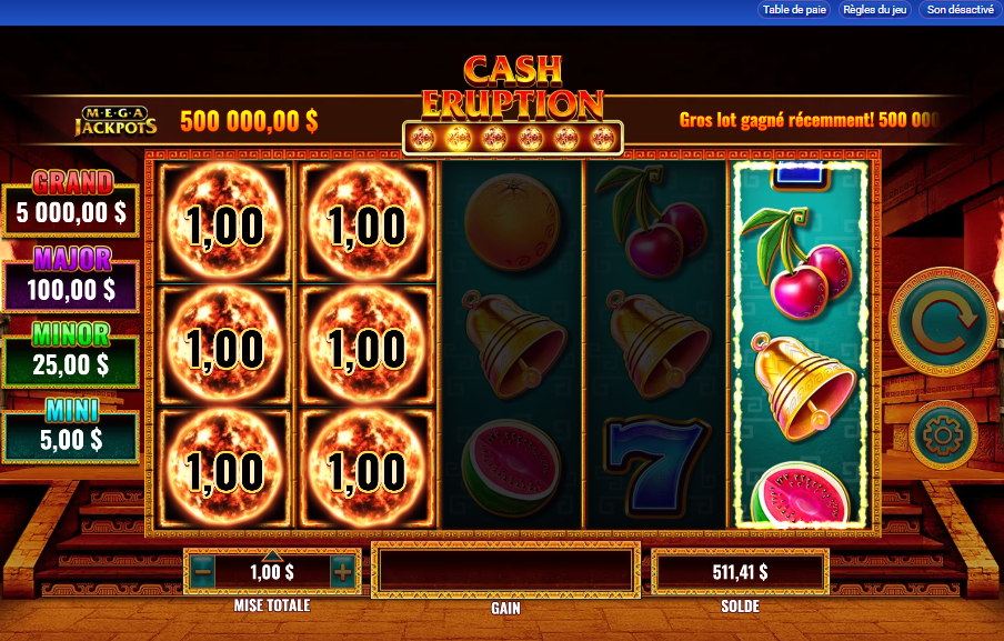 MegaJackpots Cash Eruption carousel image 3