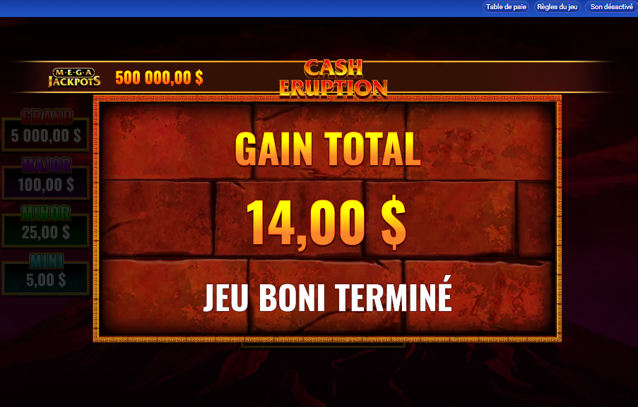 MegaJackpots Cash Eruption carousel image 5