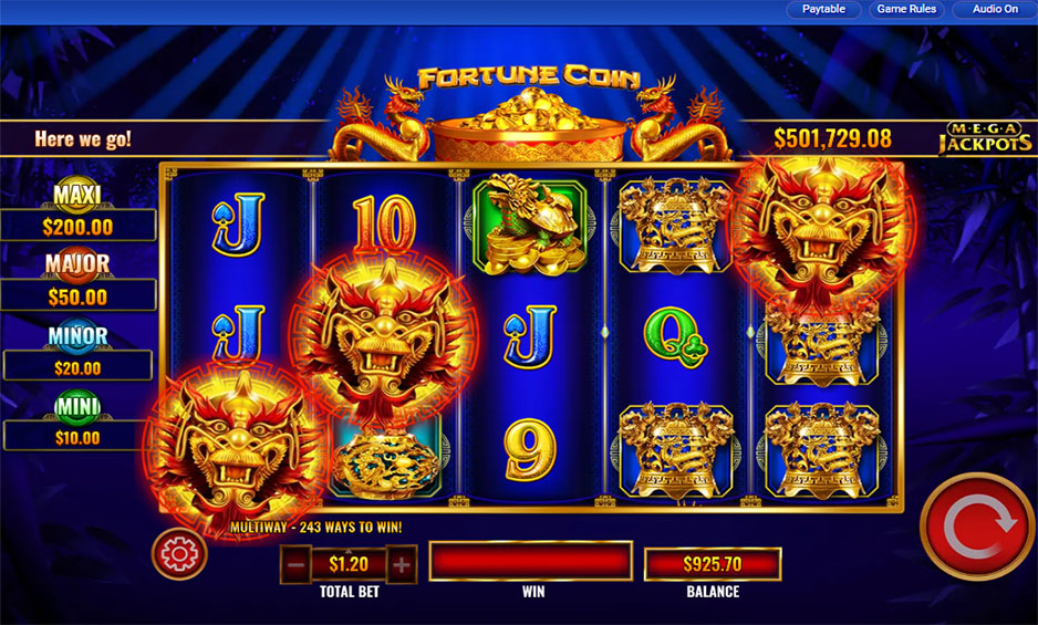 Megajackpots Fortune Coin carousel image 0