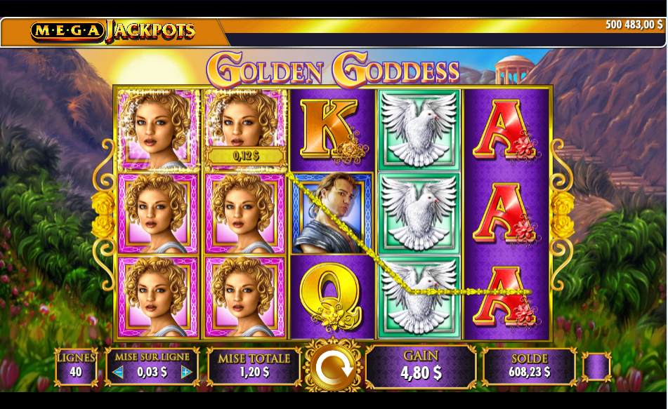 Megajackpots Golden Goddess carousel image 2