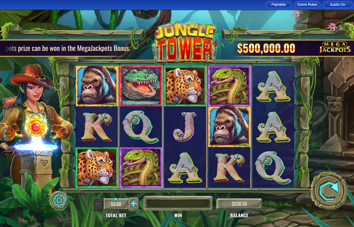 MegaJackpots Jungle Tower carousel image 0