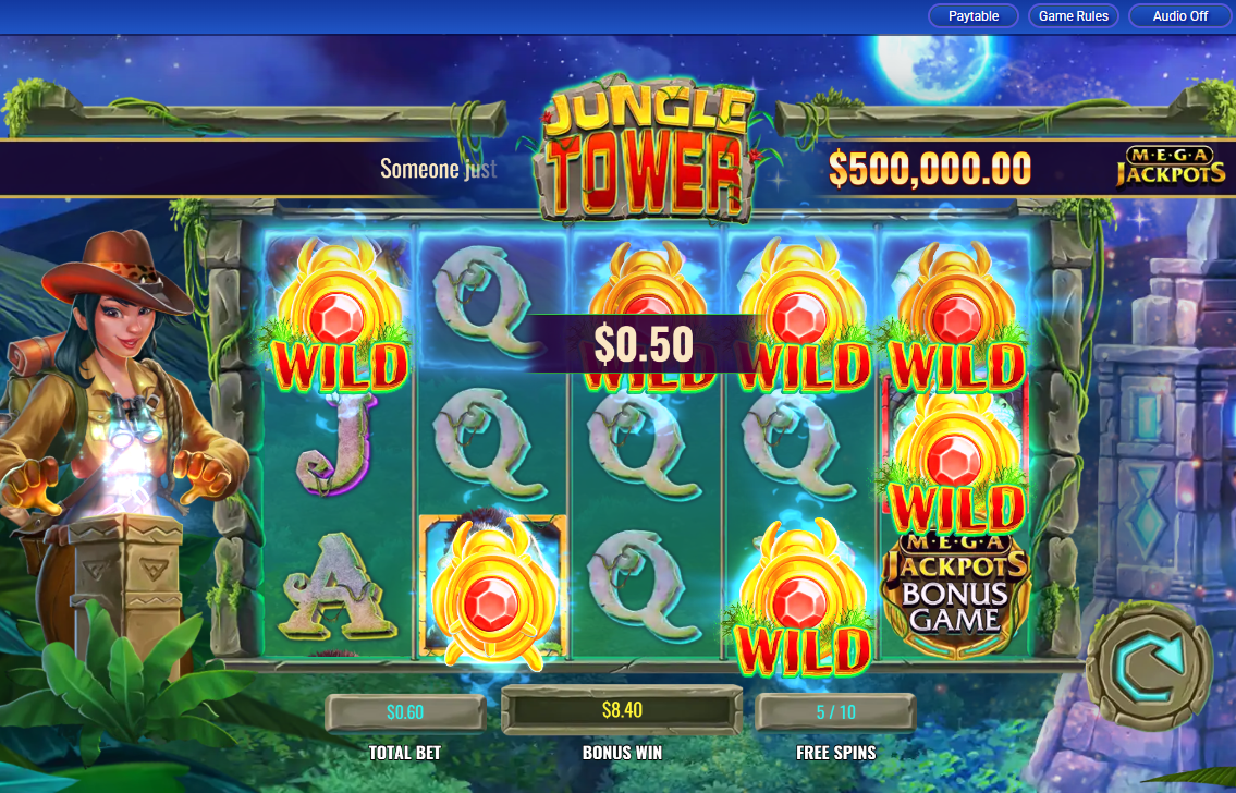 MegaJackpots Jungle Tower carousel image 5