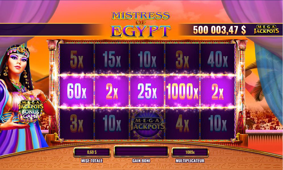 MegaJackpots Mistress of Egypt carousel image 4