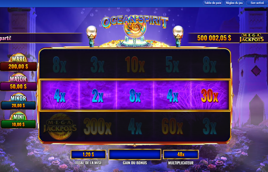 MegaJackpots Ocean Spirit carousel image 7