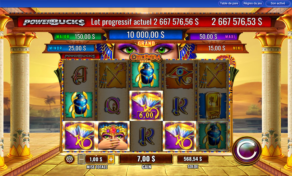 Powerbucks Cleopatra Grand carousel image 1