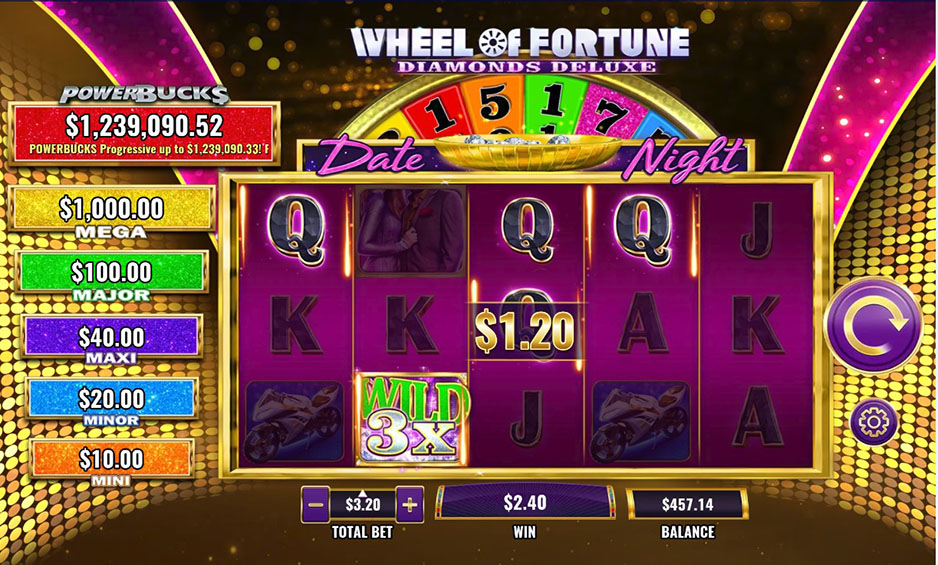 Wheel of Fortune Diamonds Deluxe carousel image 1