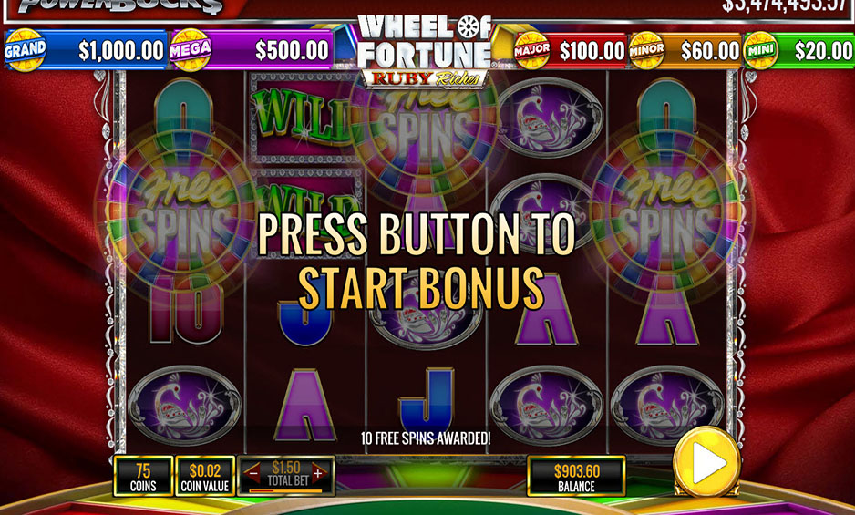 Wheel of Fortune Ruby Riches carousel image 2