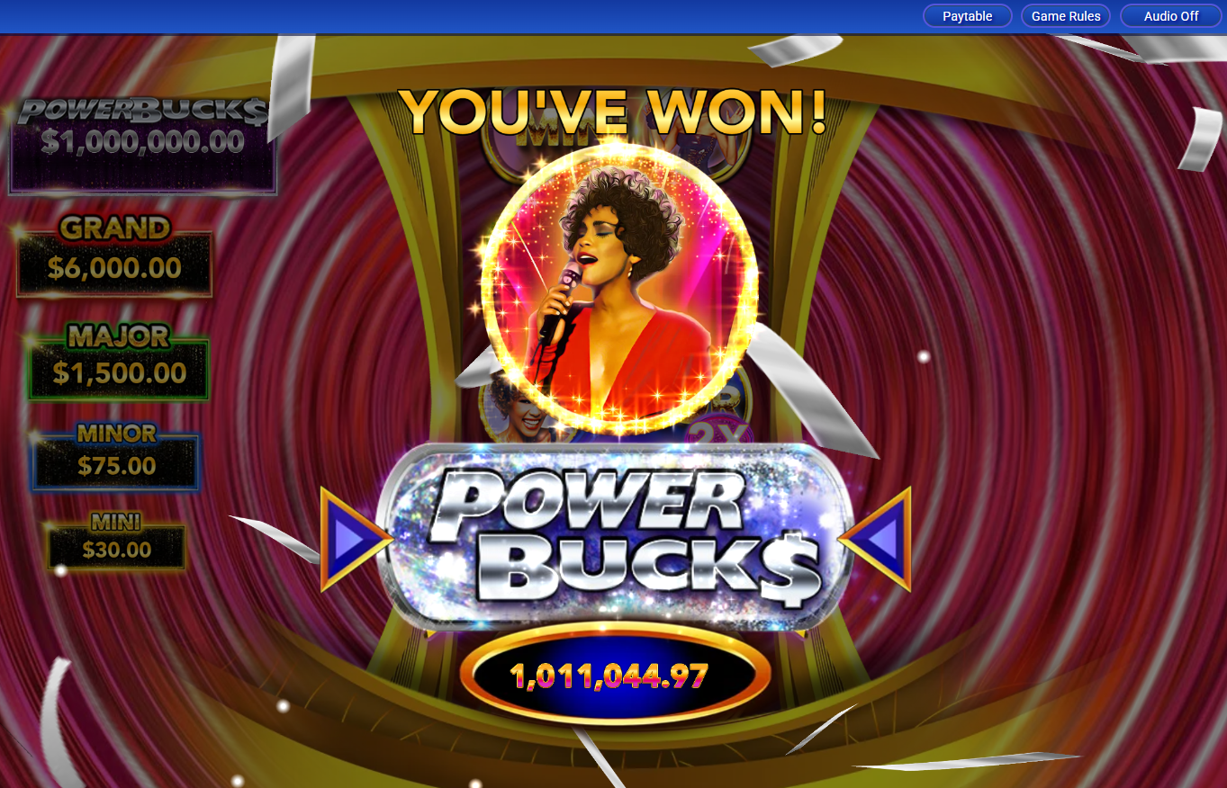 Powerbuck$ Whitney Houston carousel image 5