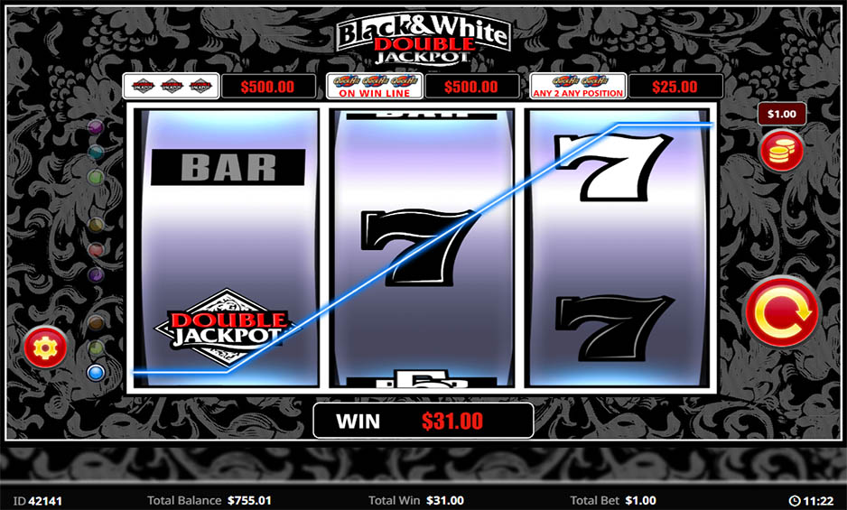 Quick Hit B&W Double Jackpot carousel image 3