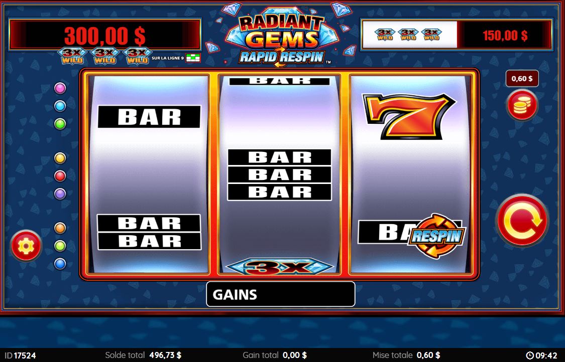 Radiant Gems Rapid Respin carousel image 0