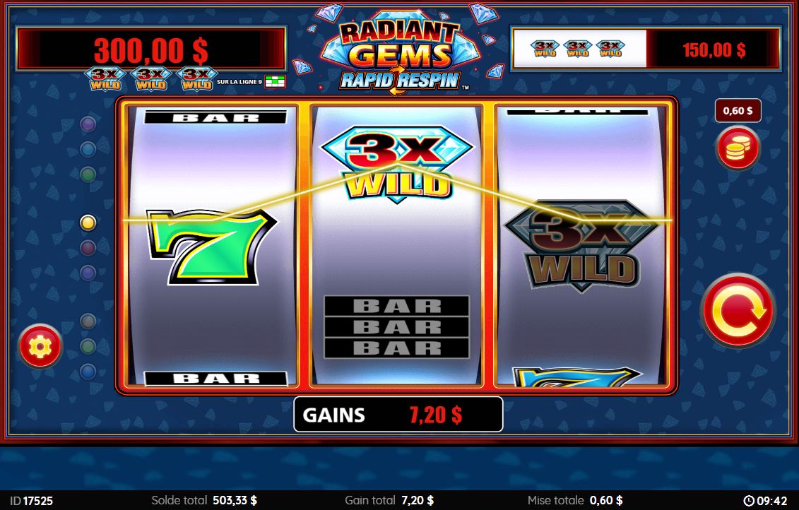 Radiant Gems Rapid Respin carousel image 1