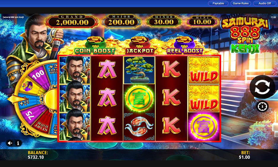 Samurai 888 Spin Kenji carousel image 1