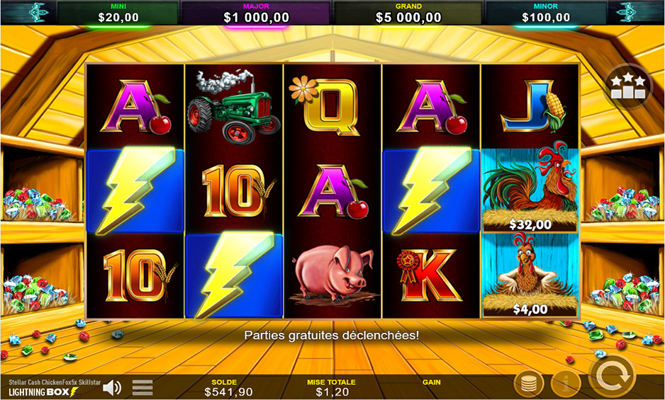 Stellar Cash Chicken Fox 5x Skillstar carousel image 4