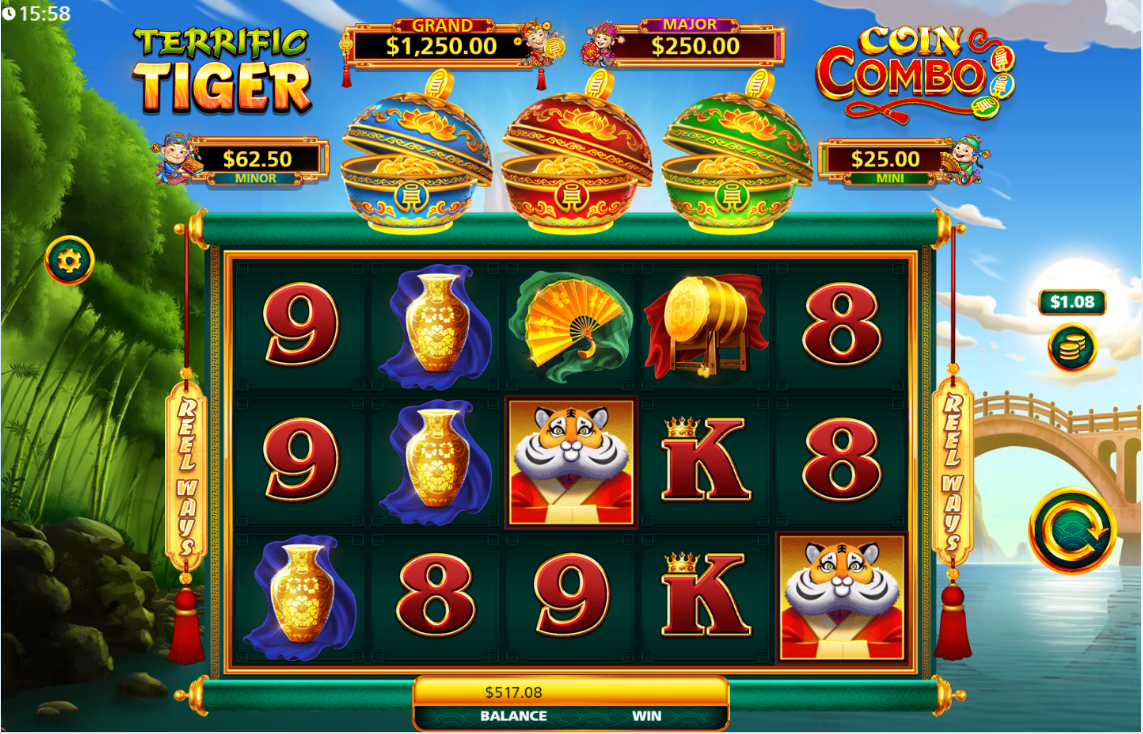 Terrific Tiger Coin Combo carousel image 0