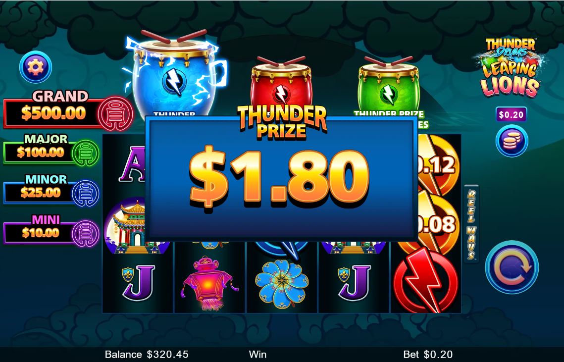 Thunder Drums Leaping Lions carousel image 5