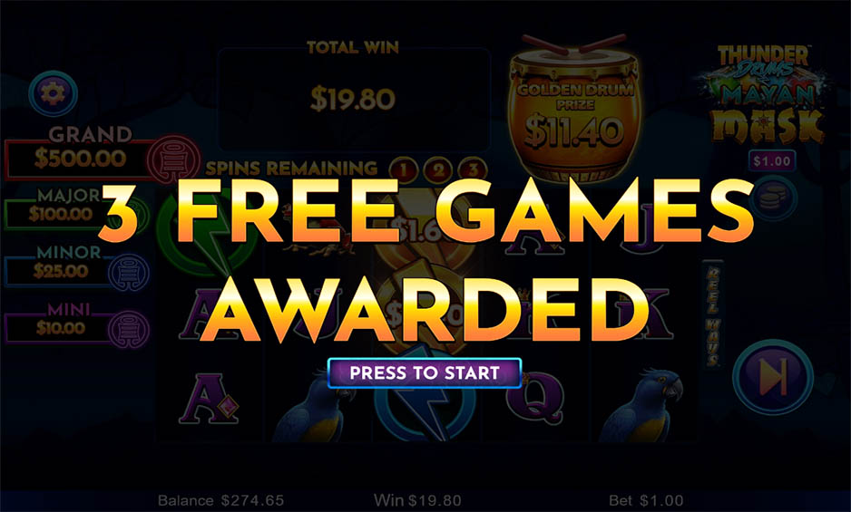 Thunder Drums Mayan Mask carousel image 4