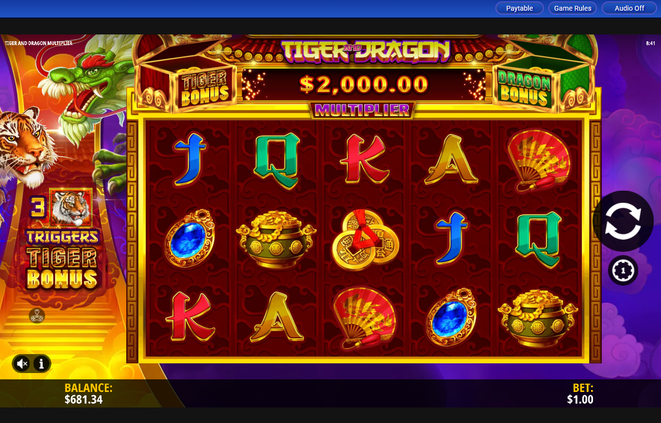 Tiger and Dragon Multiplier carousel image 0