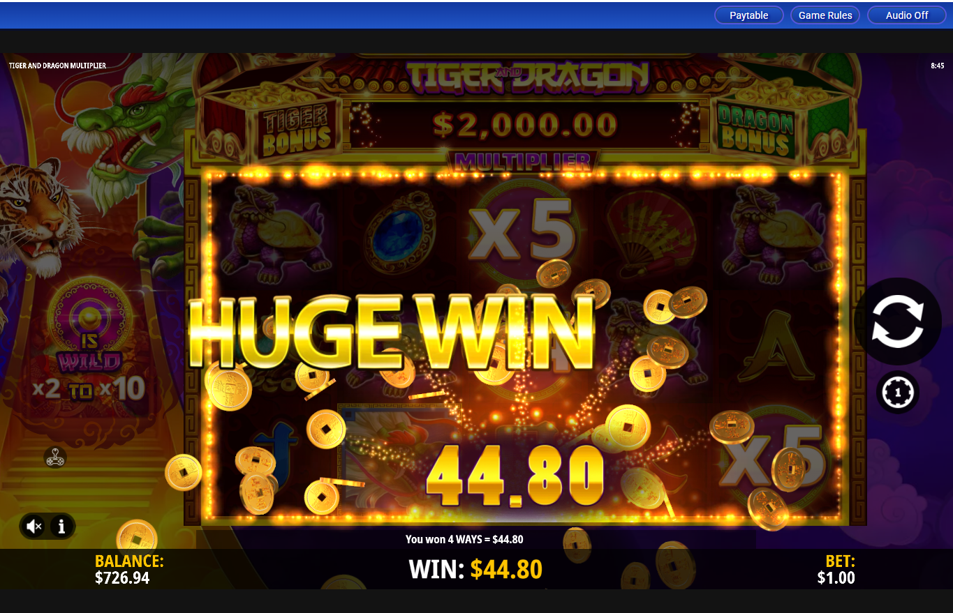 Tiger and Dragon Multiplier carousel image 2