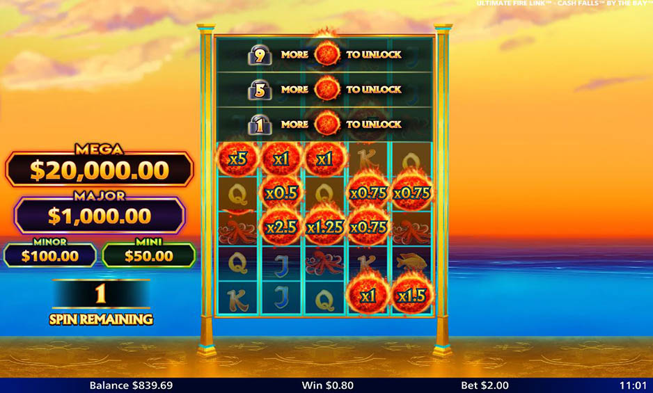 Ultimate Fire Link Cash Falls By The carousel image 4
